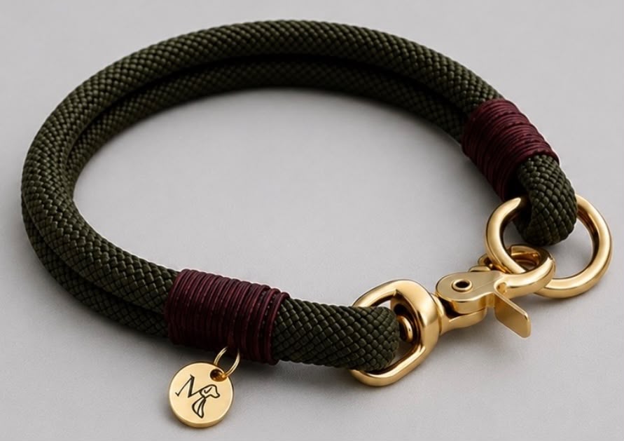 Halsband olive darb