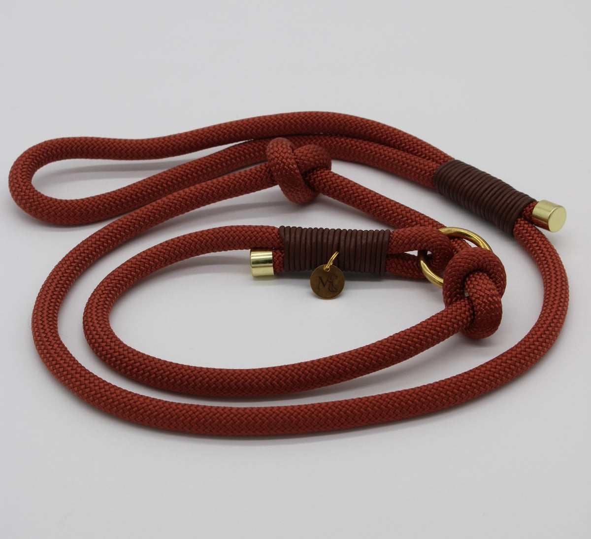 Retriever-Leine bronze braun