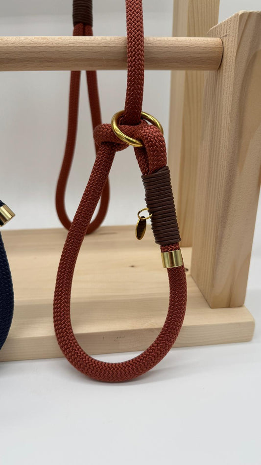 Retriever-Leine bronze brown