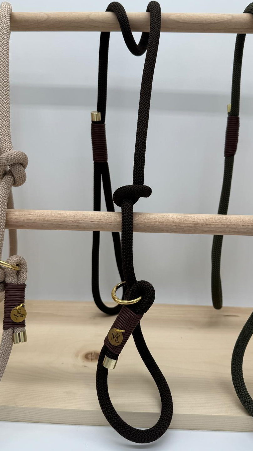 Retriever-Leine espresso brown