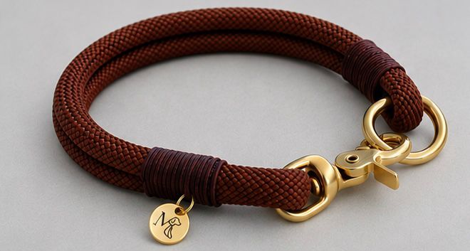 Halsband bronze brown