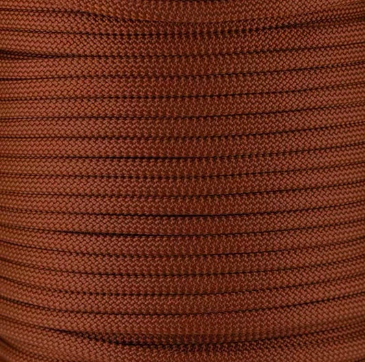 Leine chocolate brown 8mm