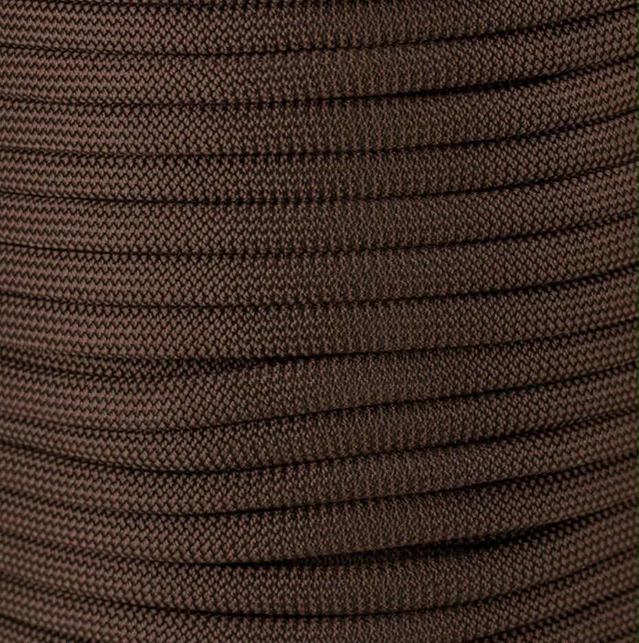 Leine espresso brown 8mm
