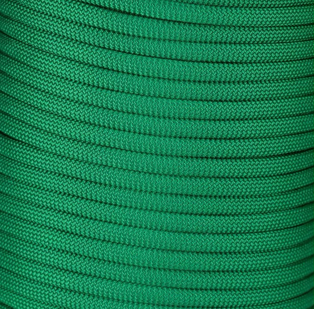 Leine kelly green metallic 8mm