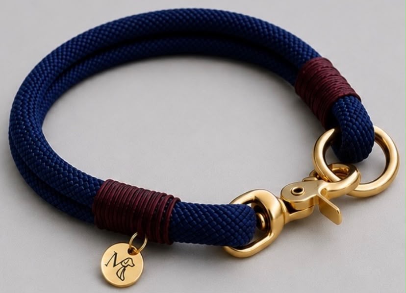 Halsband navy blue