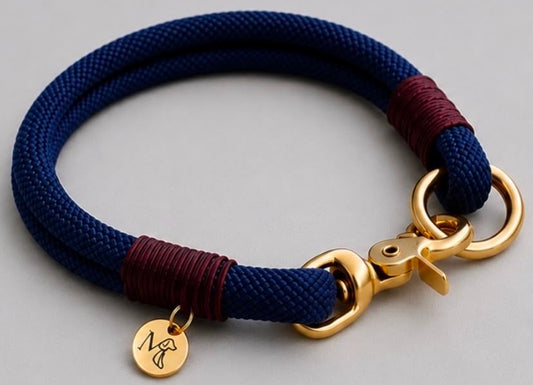 Halsband navy blue